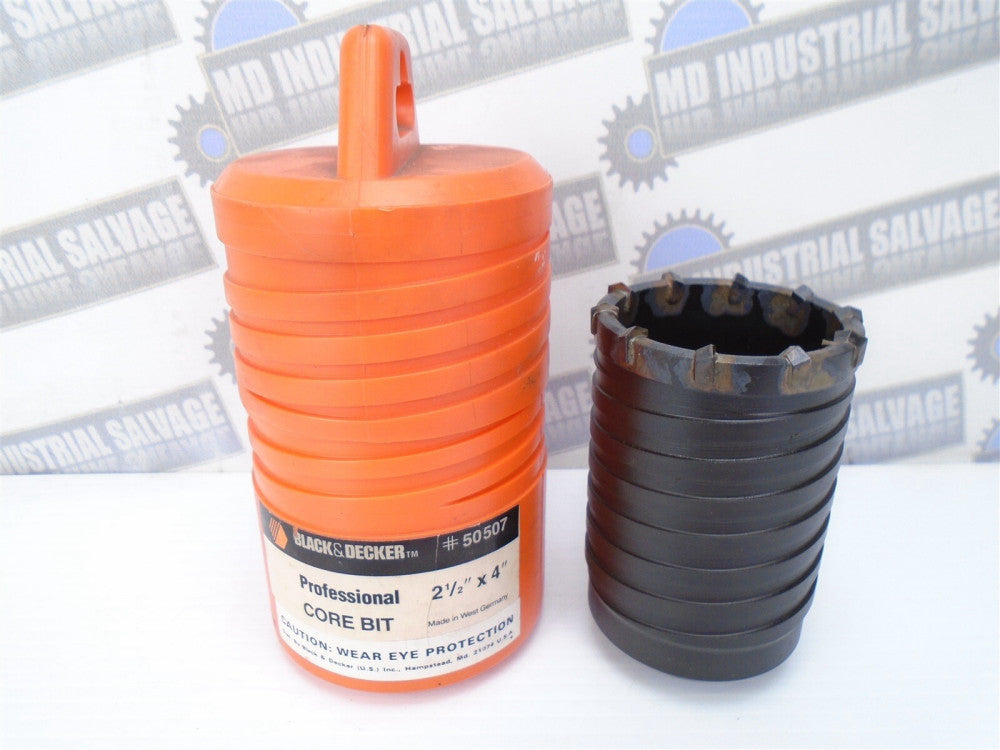Black & Decker - 50507 - Professional CORE BIT - 2-1/2" x 4" - (NEW in BOX)