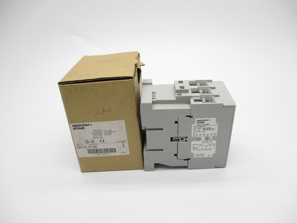 SPRECHER+SCHUH CA7-72-10-120 SER. B 110/120V 100A NSMP