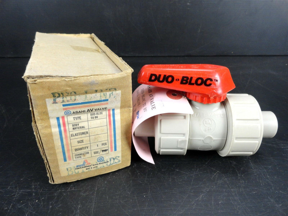 ASAHI - True Union 3/4" DUO-BLOC Ball Valve 150PSI / EPDM Seals