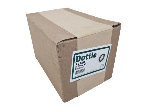 (25) Dottie 1215D 2" Nylon KO Bushings