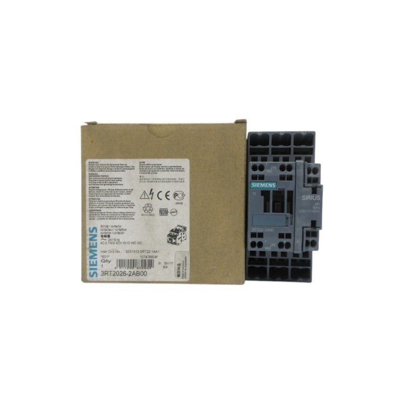 SIEMENS 3RT2026-2AB00 24V NSMP