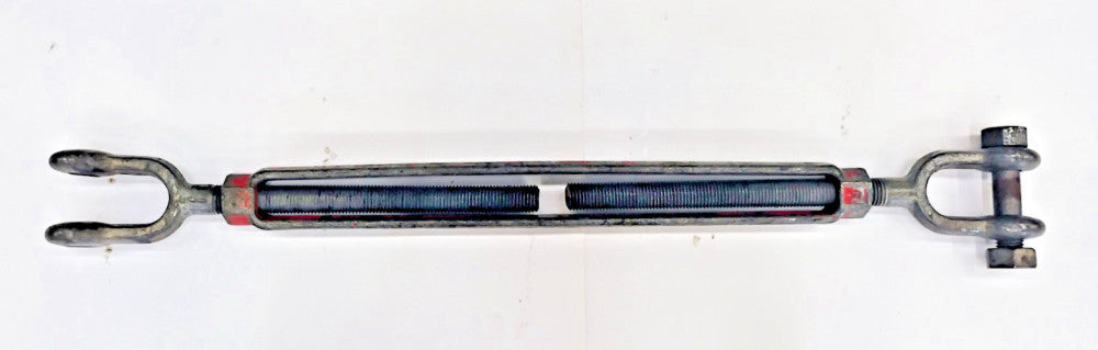 TURNBUCKLE JAW TO JAW 40-1/2" X 64-1/2" TAKE UP: 24", 1-1/4"-7 THREAD SIZE