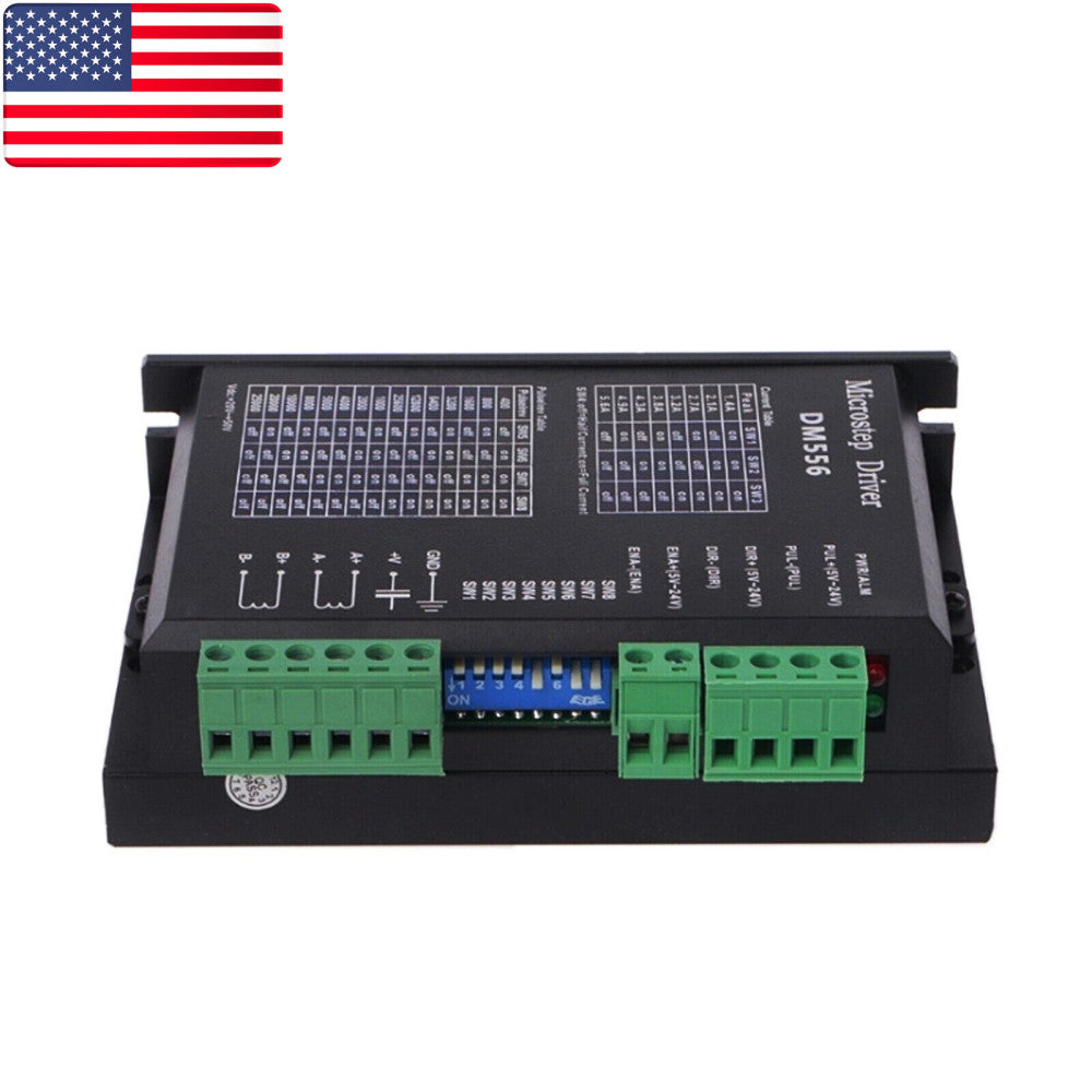Leadshine DM856 Stepper Motor Driver +80VDC 0.5A to 5.6A 2/4- US Stock