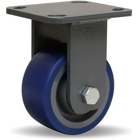 Hamilton R-Wh-4Spb Plte Caster,Rgd,Poly,4 In.,600 Lb.,B