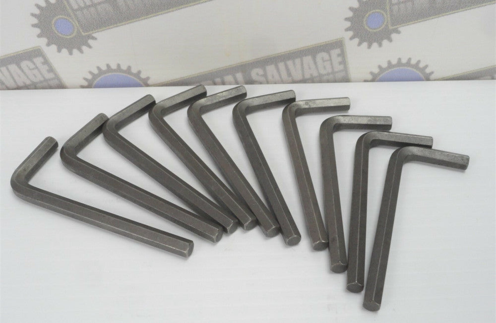 Lot of 10- BONDHUS, 48311, 7/32" Hex Temper Resist. L Wrench w/ ProGuard Finish