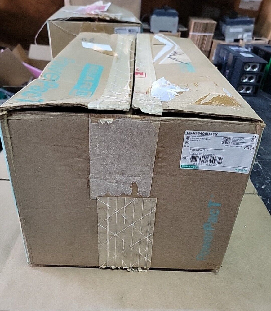 NEW OLD STOCK Square D LGA36400U31X ,3 Pole, 400A, 600 VAC, Circuit Breaker