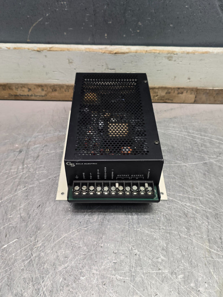 SOLA 86-24-262 POWER SUPPLY, 24-VDC,6.2AMP, USED TAKEOUT! MAKE OFFER!