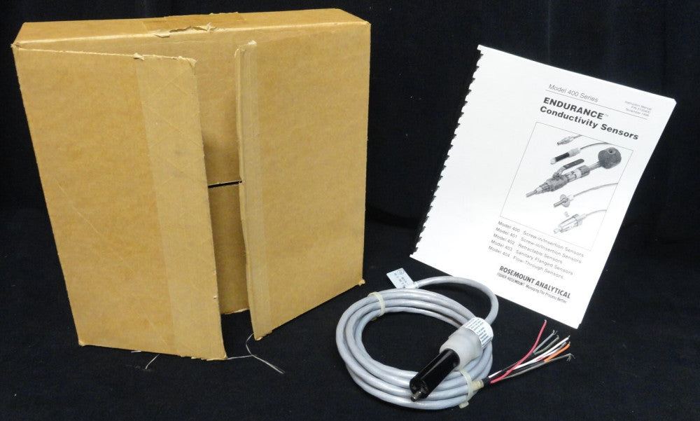 ROSEMOUNT ~ CONDUCTIVITY SENSORS ~ MODEL 401 ~ 401-14-55 ~ NEW in BOX ~ 10 ft.
