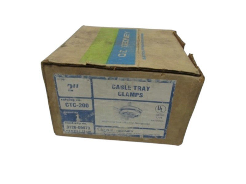 OZ GEDNEY CTC-200 CABLE TRAY CLAMPS 2" NSMP