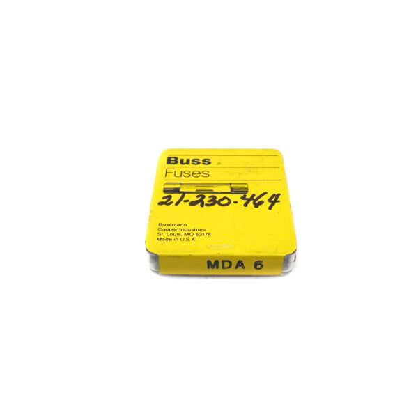 BUSSMANN MDA6 (PKG OF 5) NSMP