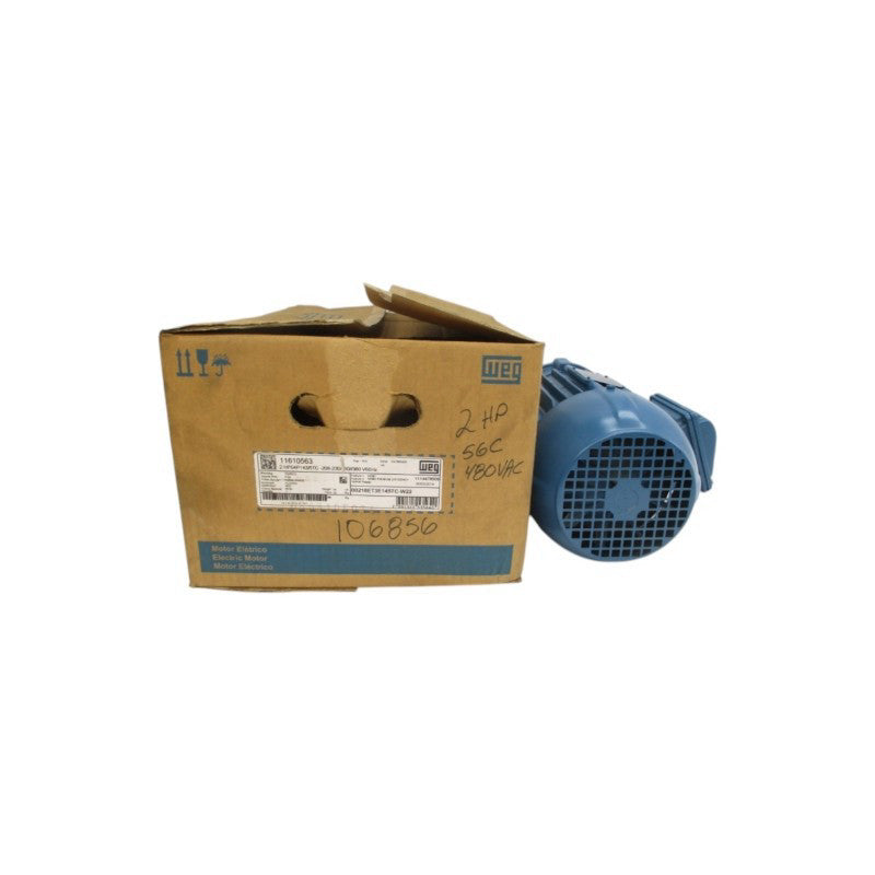 WEG 00218ET3E145TC-W22 230/460V 5.52/2.76A NSMP