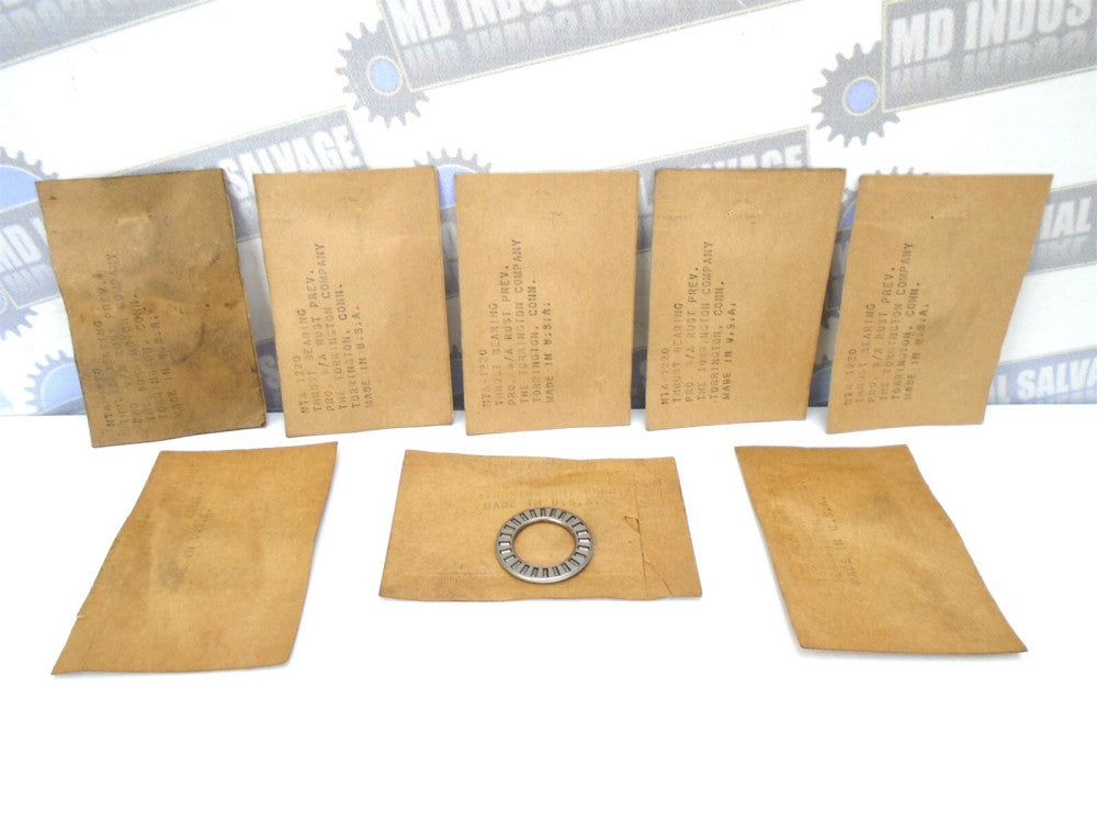 (Lot of 8) Torrington NTA 1220 - THRUST BEARING - 3/4" x 1 1/4" x 5/64" - (NEW)