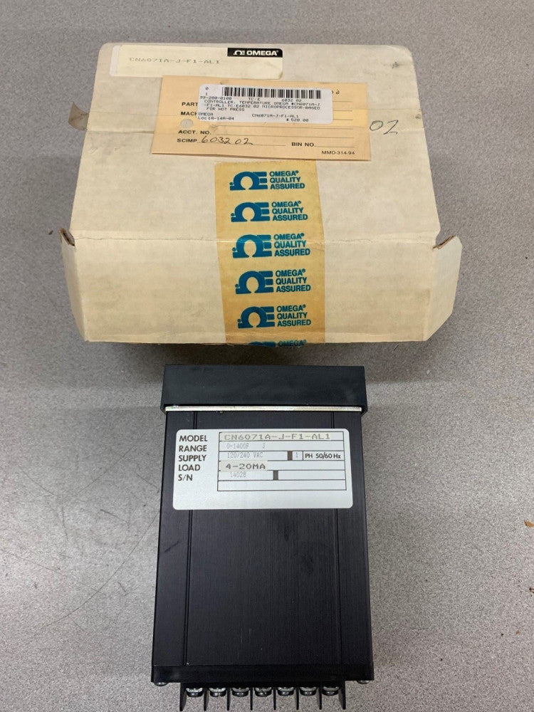 NEW IN BOX OMEGA CONTROLLER CN6071A-J-F1-AL1