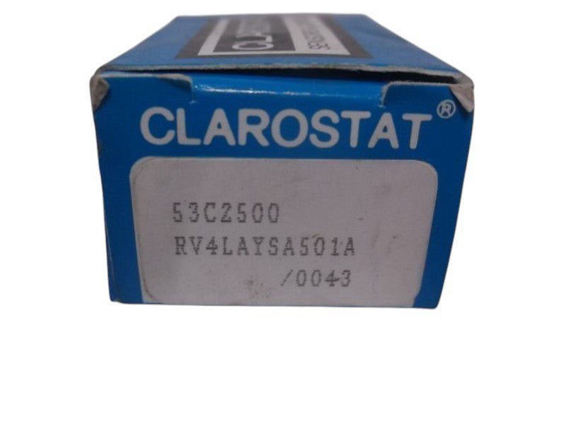 CLAROSTAT RV4LAYSA501A POTENTIOMETER NSMP
