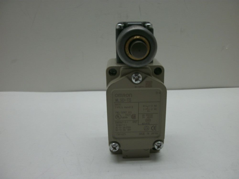 OMRON WLSD-TS LIMIT SWITCH SPST PLUNGER 10A 3NO 2NC 2A 500VAC 250VDC NEW NO BOX