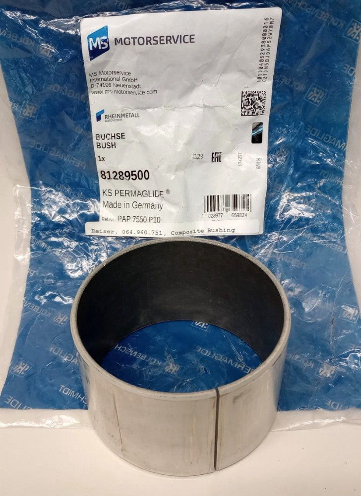Motorservice 81289500 KS Permaglide Split Bushing PAP7550P10 75mm Bore 80mm OD
