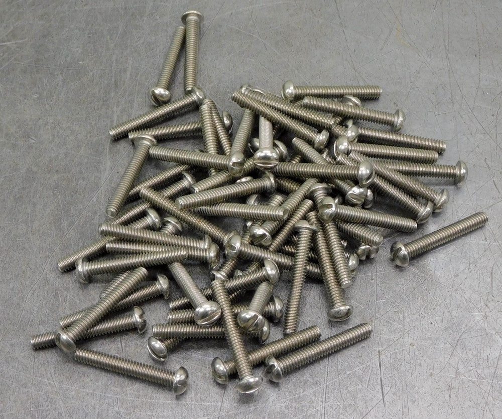 Stainless Steel 1/4-20 X 1-3/4" Button Head Standard Bolt Lot of Sixty-Five 65