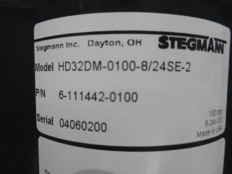 STEGMANN INC. 6-111442-0100 NSNP