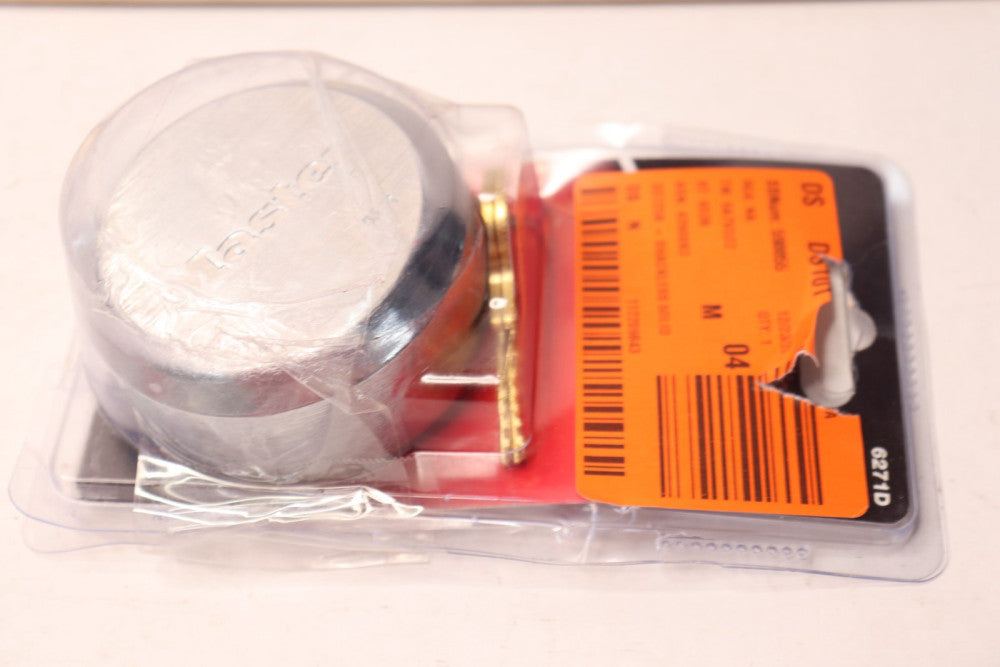 Master Lock Heavy Duty Outdoor Padlock with Key, Hidden Shackle