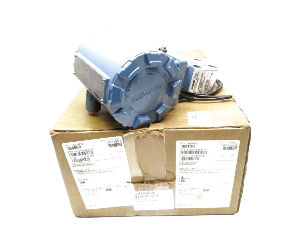 ROSEMOUNT 8711AHA30FU1N5MK3 w/8732EMT1A1N5 NSMP