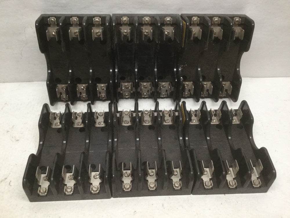 Bussmann 1BR029 Fuse Holder, 3 Pole, 30A, 600V (Lot of 6)