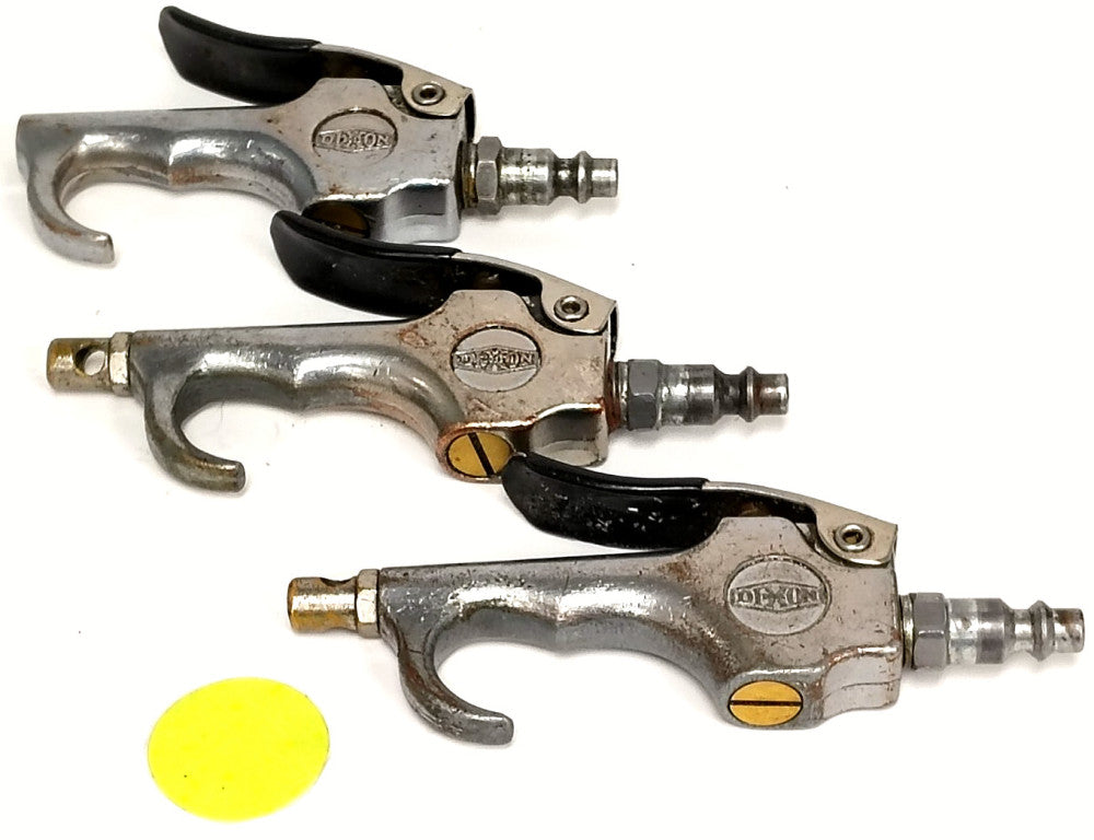 DIXON SAFETY BLOW GUN PNEUMATIC 30 PSI MAX STEEL MATERIAL ***LOT OF 3***