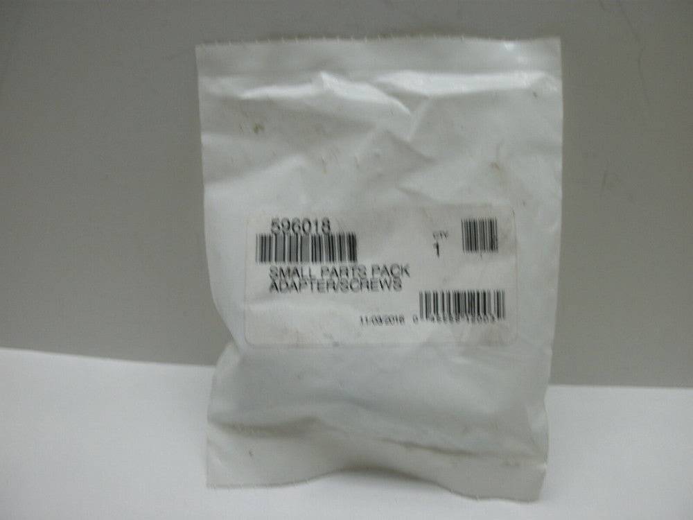 BECKETT 596018 SMALL PARTS PACK ADAPTER/SCREWS NEW IN BAG