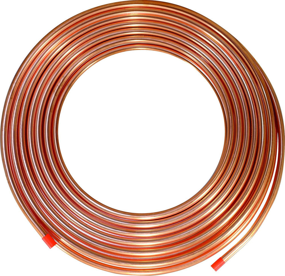 3/8" (1/2" OD) Copper Water Tube Type L 60 FT