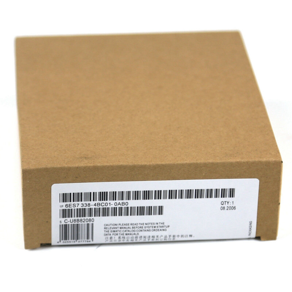 NEW SIEMENS 6ES7 338-4BC01-0AB0 6ES73384BC010AB0 PLC MODULE SIMATIC S7-300