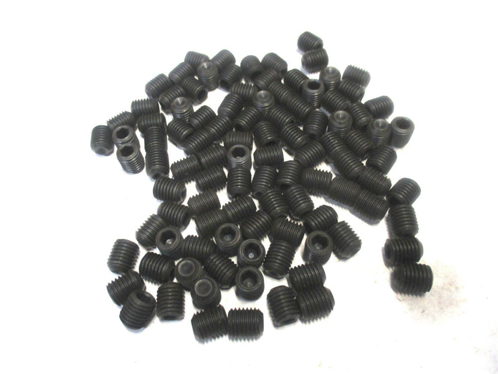Brighton (101409) 5/16-24 UNF 3/8 OAL 5/32 Hex Cup Point Set Screw - Lot of 100