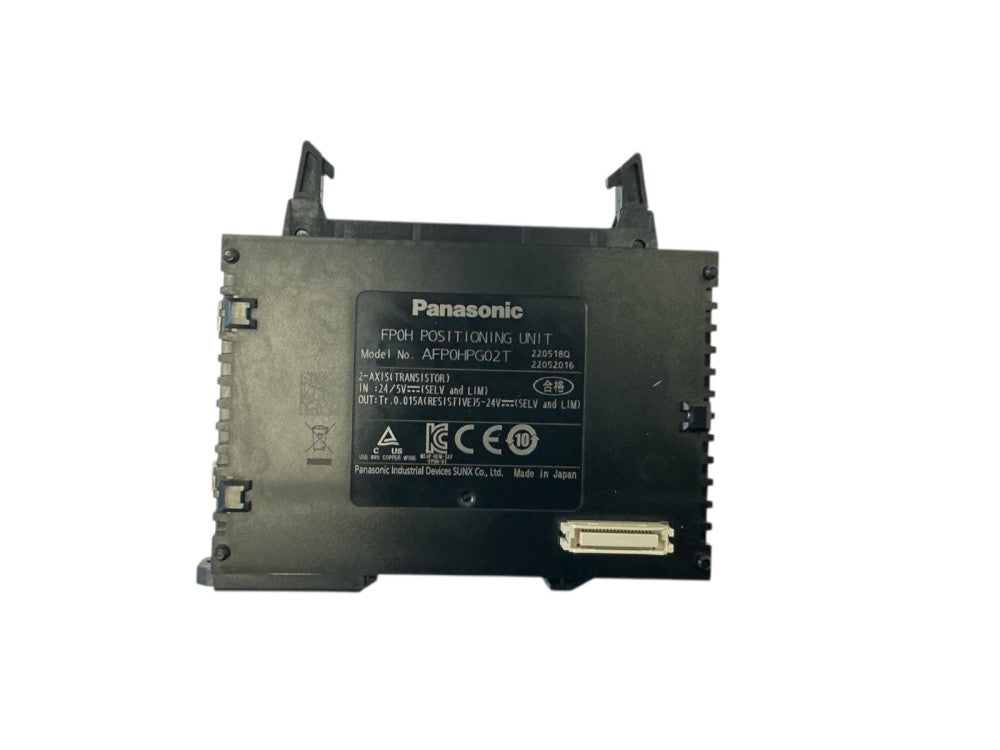 Panasonic AFP0HPG02T FP0H 2-Axis Positioning Unit Transistor NPN 24VDC Japan