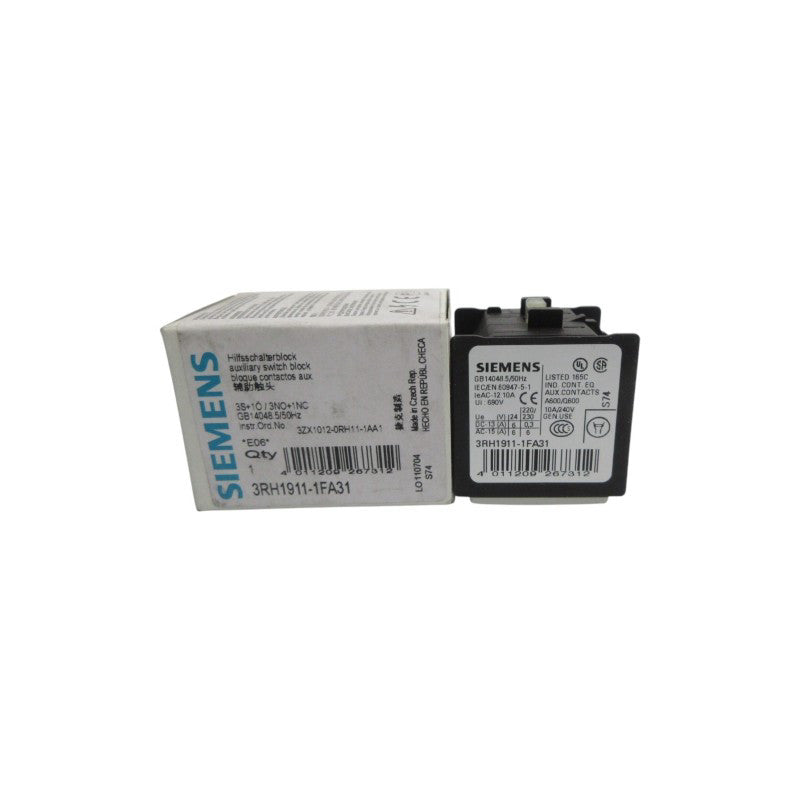 SIEMENS 3RH1911-1FA31 NSMP