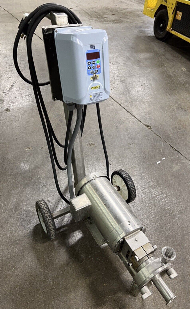 Ampco LFR00-140TC Portable Stainless Steel Pump 2HP w/ WEG CFW08 Vector Inverter