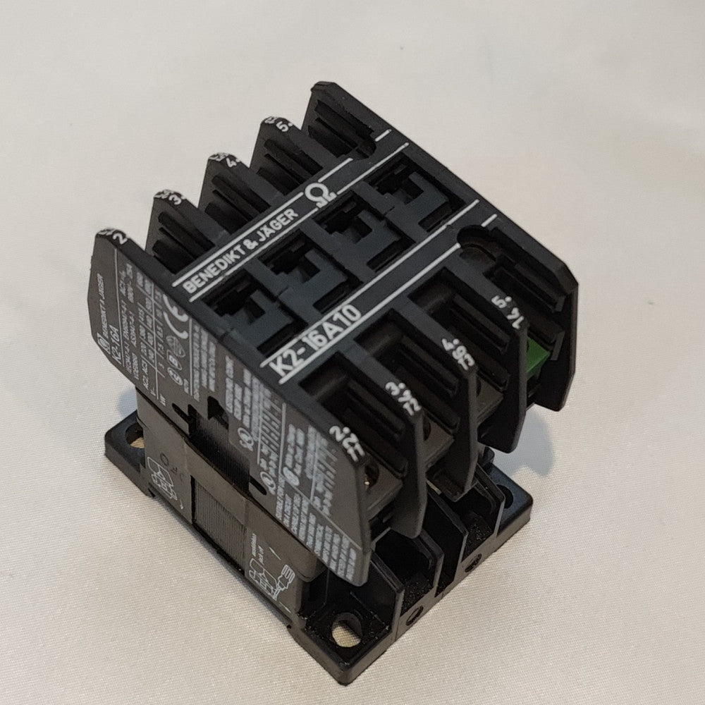 BENEDIKT & JAGER CONTACTOR 220-240V 50/60Hz Part # K2-16A10