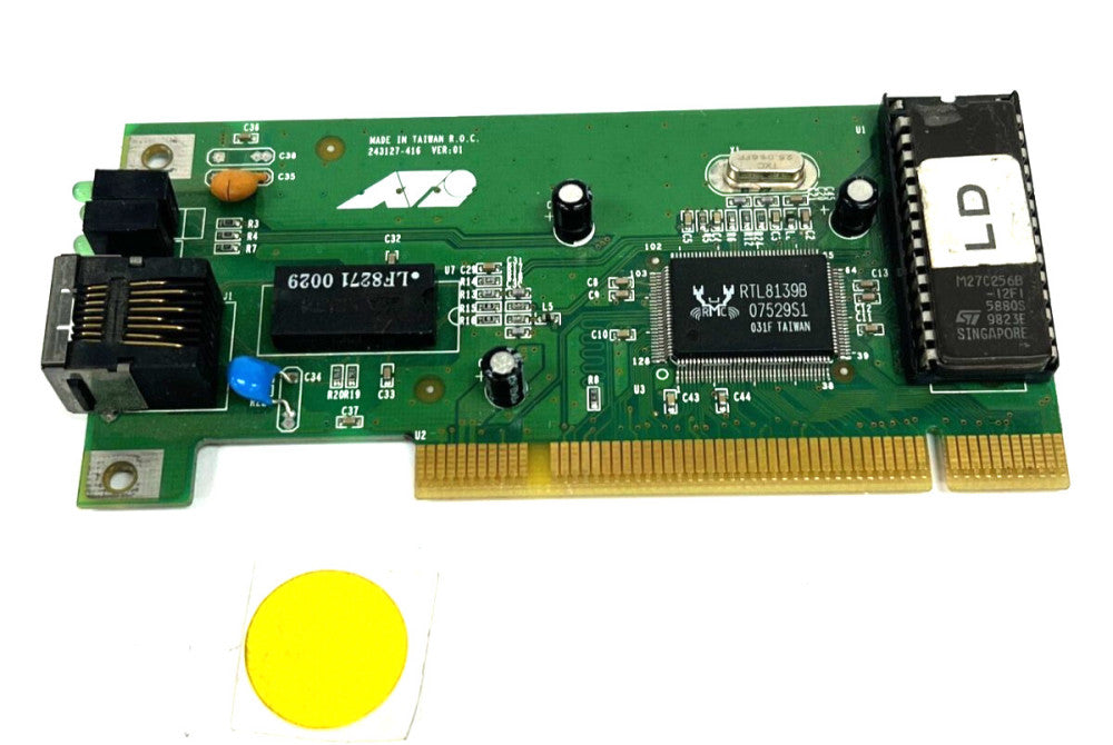 ALLIED TELESIS AT-2500TX V2 243127-416 ETHERNET ADAPTER AER 01 OAL 4-7/8"