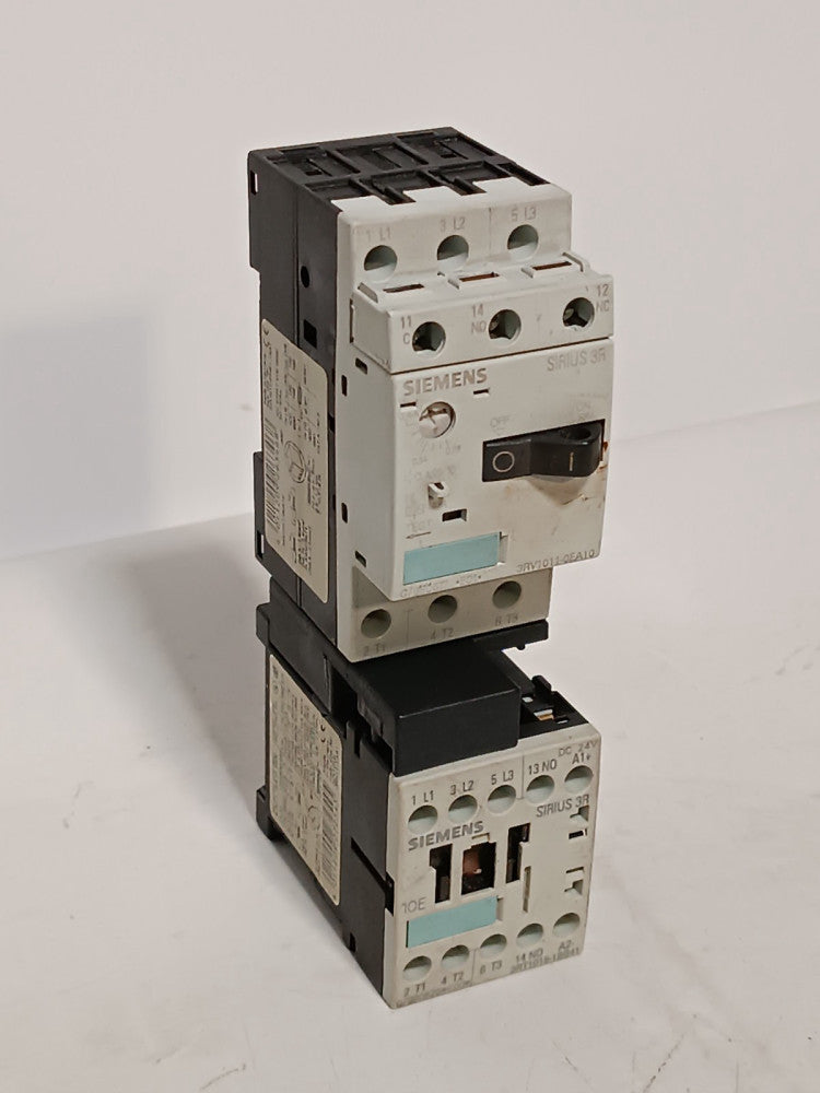 Siemens 3ZX1012-0EA15-1BB4 Combo Starter, Load Feeder Fuseless Direct Starter