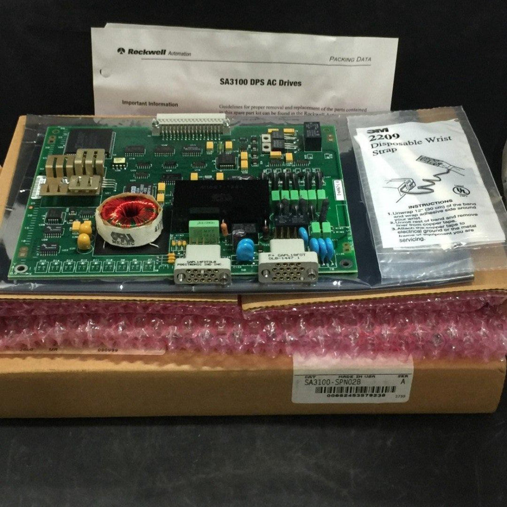 Allen-Bradley SA3100-SPN02B SER.A LR6 Board for DPS AC Drives