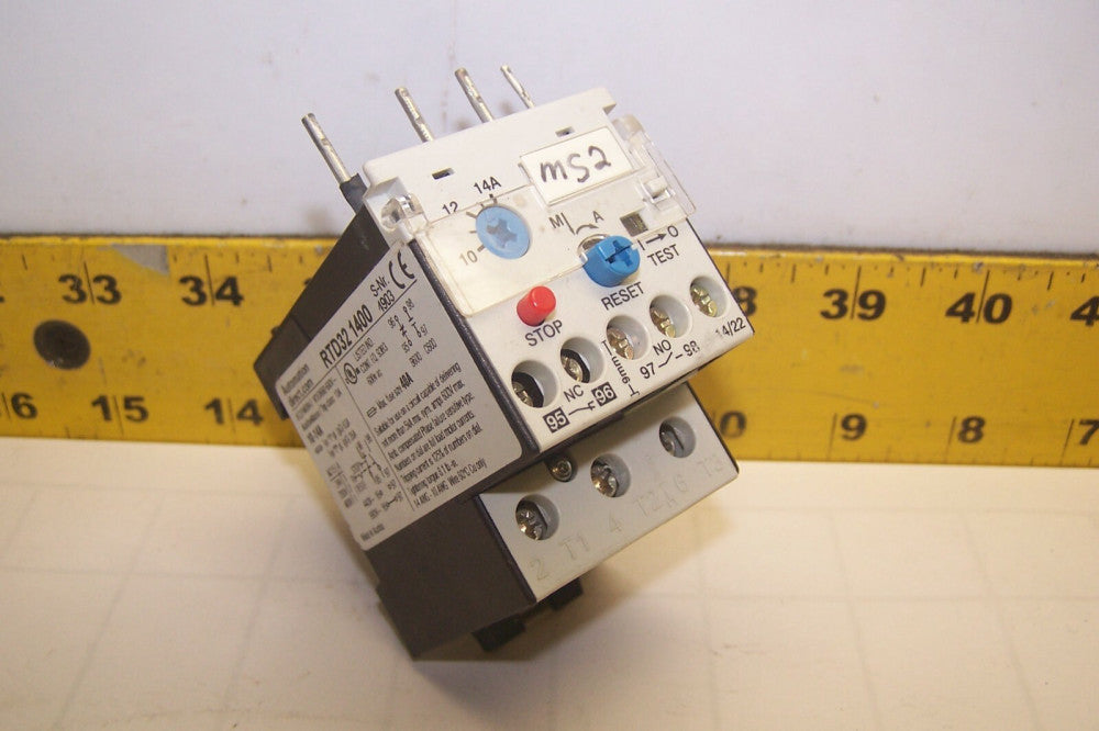 AUTOMATION DIRECT THERMAL OVERLOAD PROTECTION RELAY RTD32 1400