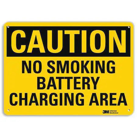 Lyle U4-1548-Ra_10X7 No Smoking Sign, 7" H, 10" W, Vertical Rectangle,