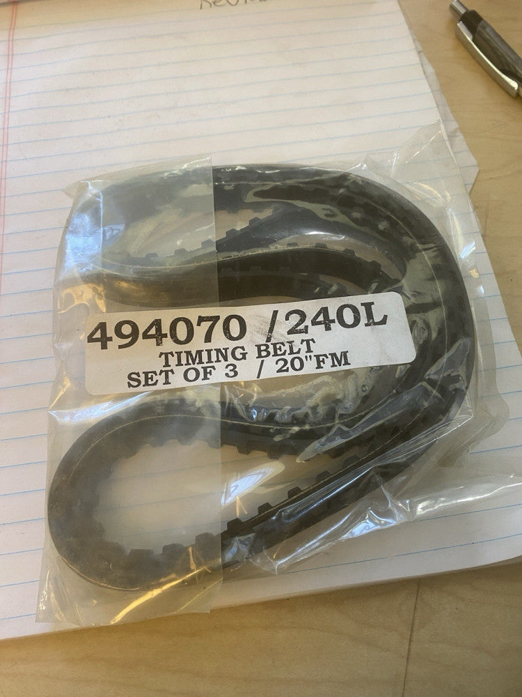 BRAND NEW 494070/ 240L TIMING BELT 3PCS