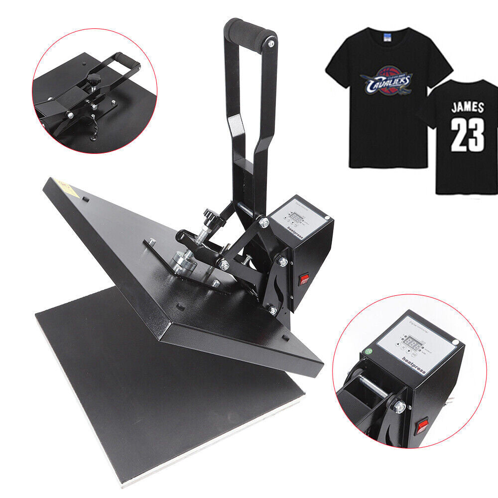 16" x 24" Digital Heat Press Machine Sublimation Printer for T-shirt,Tile