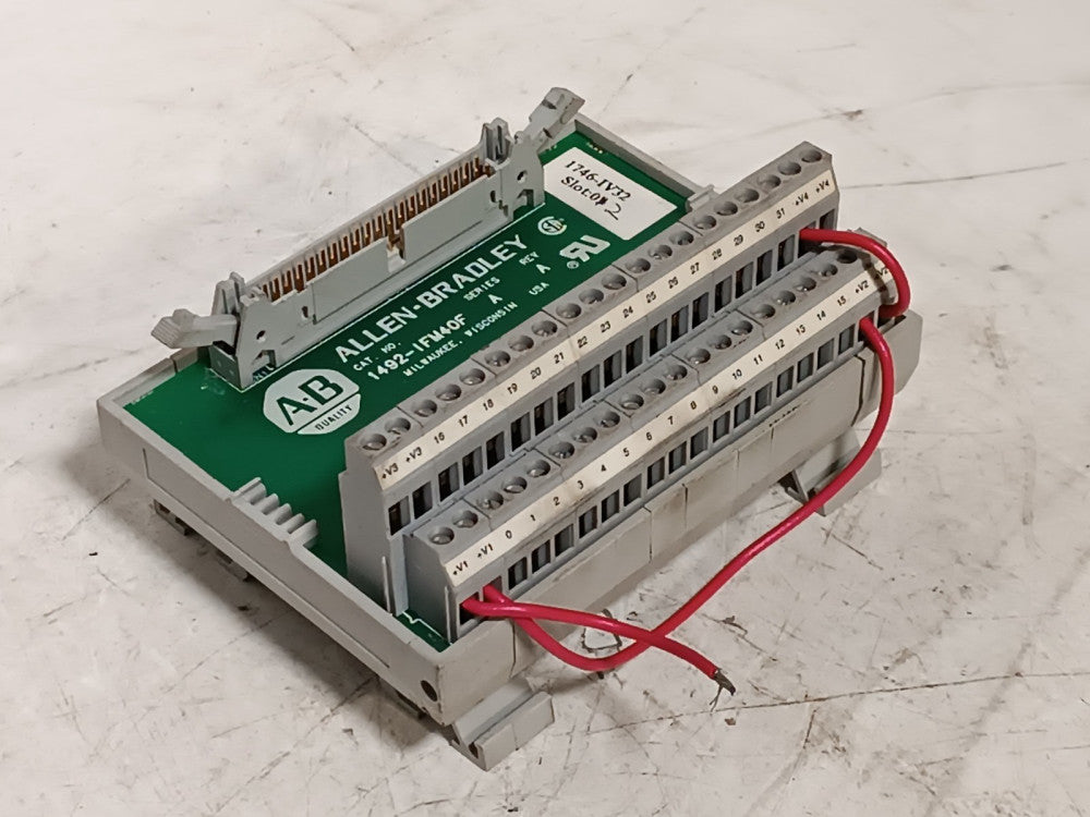 Allen Bradley 1492-IFM40F Interface Module, 40 Point Digital Input Module