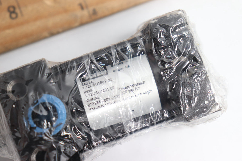 Parker Double-Acting Universal Midget Pneumatic Cylinder with Buna-N Seals