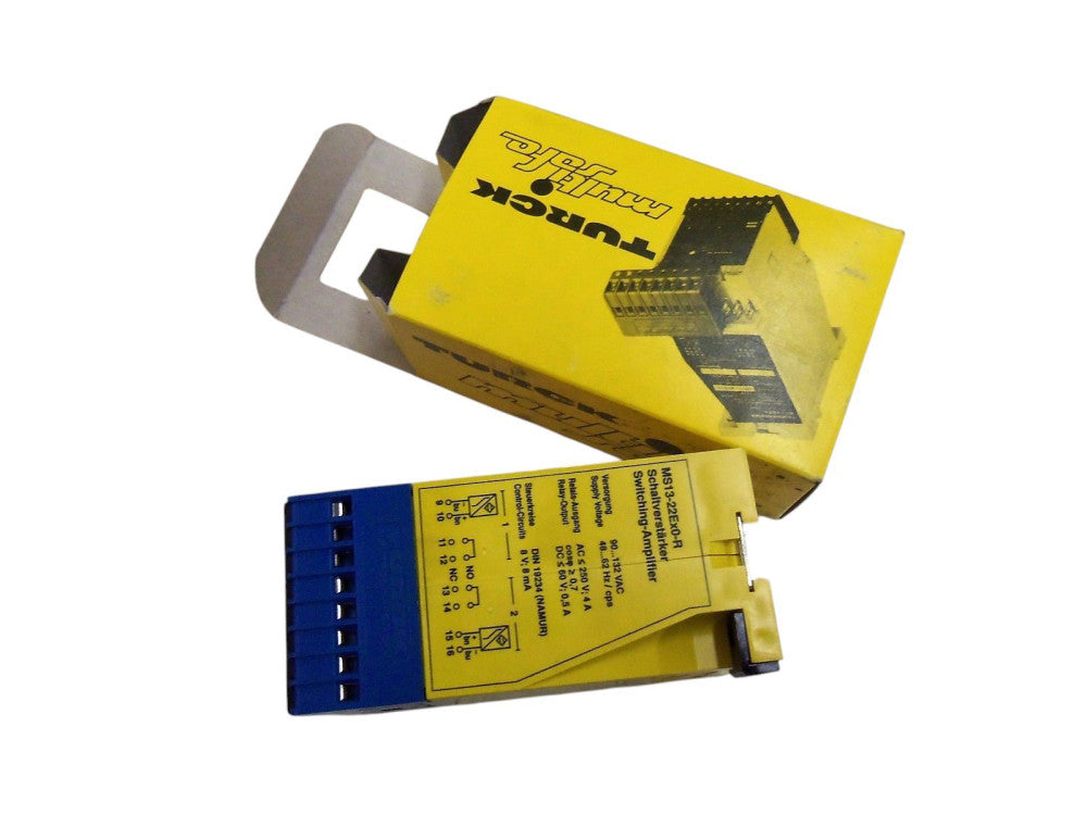 TURCK MULTI-SAFE MS13-22Ex0-R SWITCHING AMPLIFIER 115VAC NSMP
