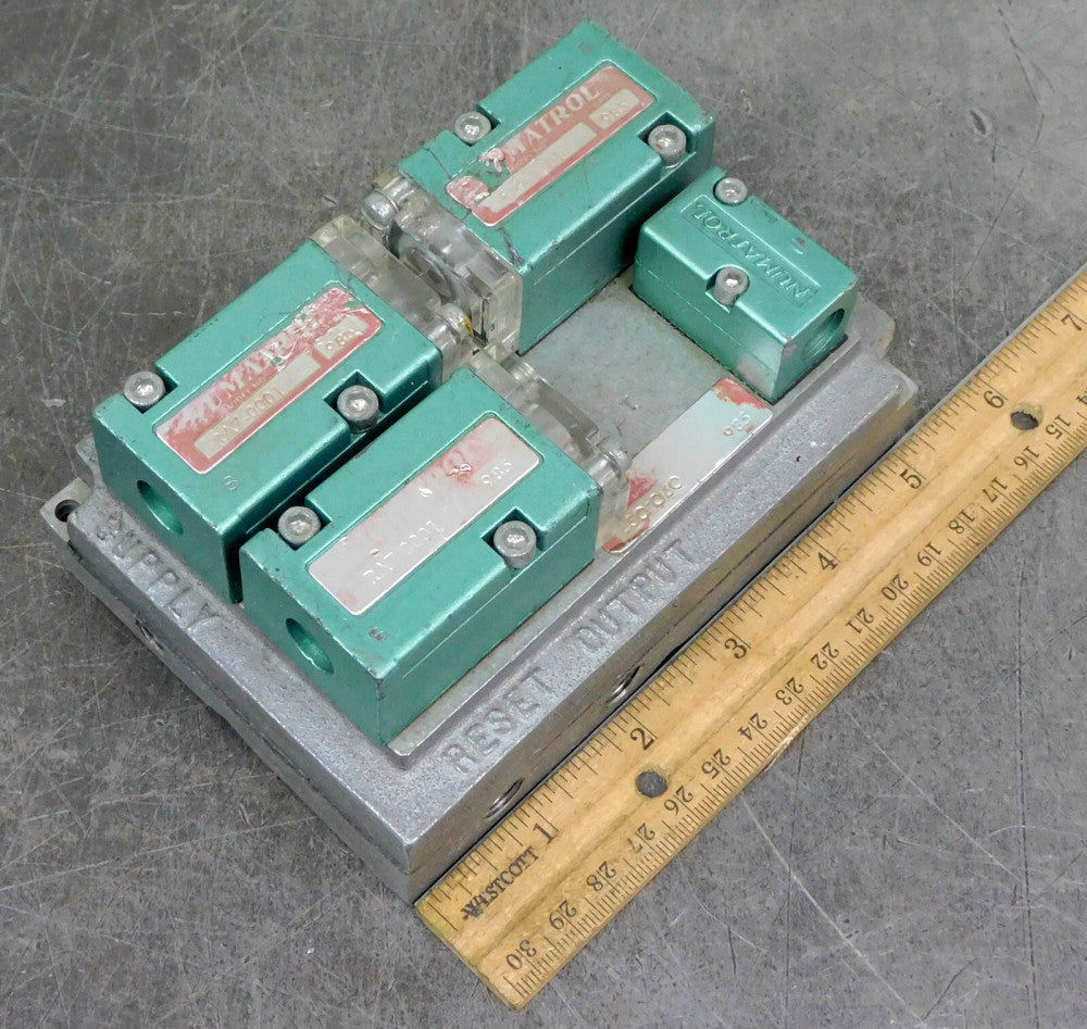 ASCO Numatics - CS0-0601 Numatrol Pneumatic Manifold Valve Control 1/8 in. NPT