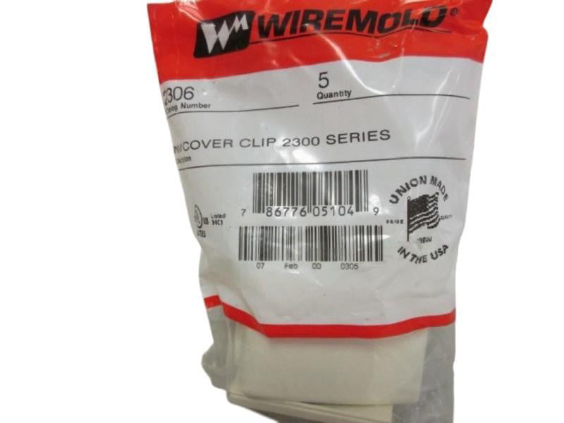WIREMOLD 2306 MINICOVER CLIP (PKG OF 5) NSMP