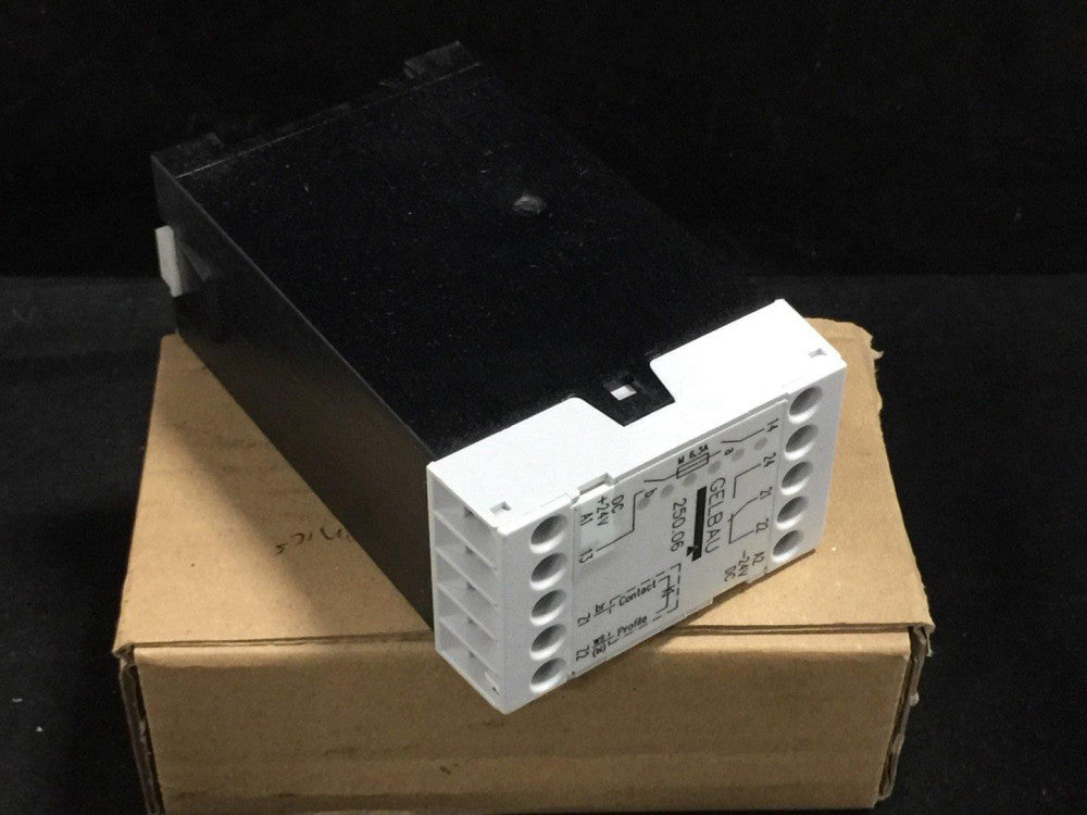 GELBAU 250.06 SAFETY RELAY 24VDC