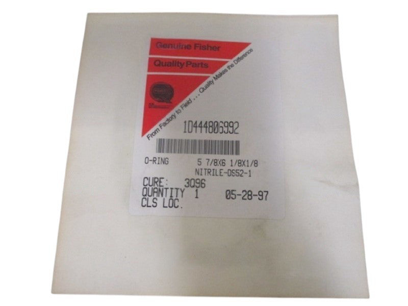 FISHER 1D44806992 O-RING NSMP