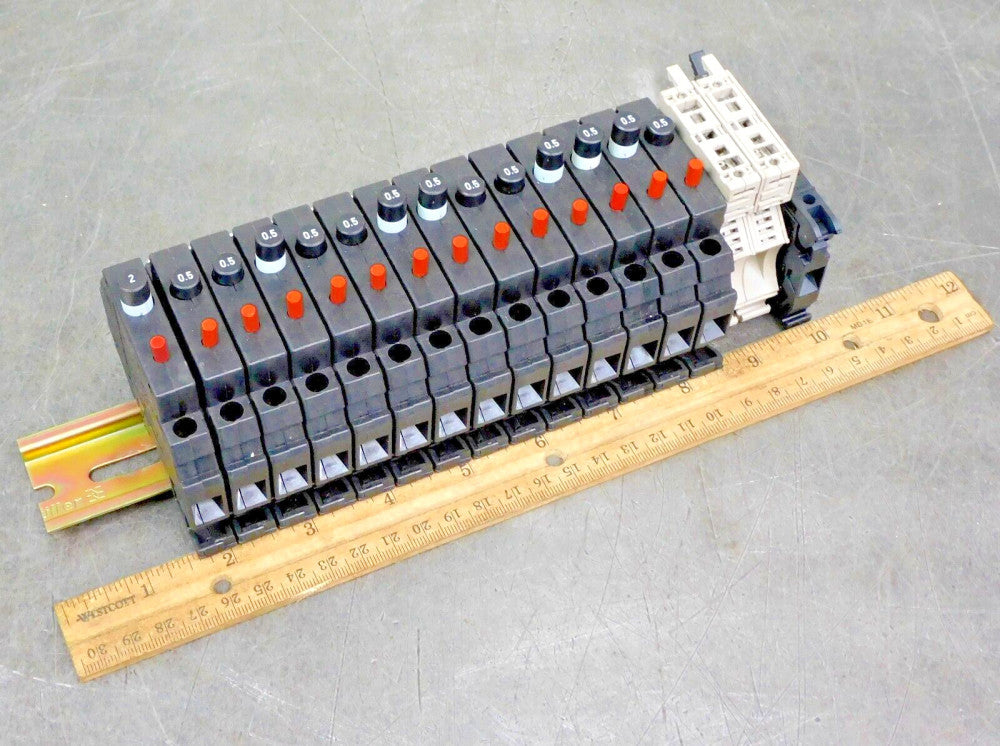 Allen-Bradley 1492-GH020,GH005 Mini Circuit Breaker & Weidmuller WSI6/2 Lot