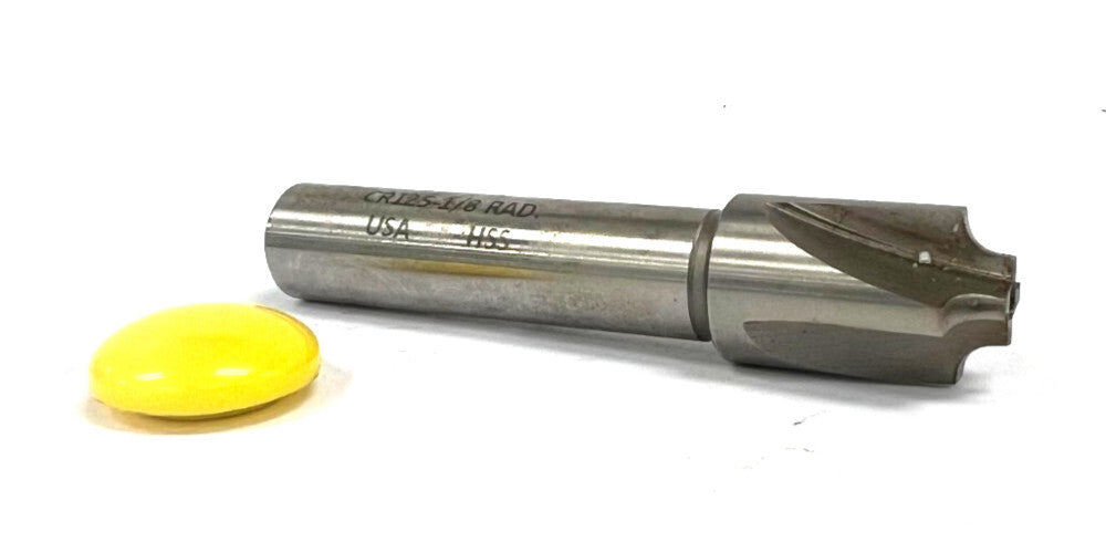 MOON CR125 1/8" RADIUS CORNER ROUNDING END MILL SHANK DIA 1/2" OAL 3"